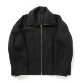 YOKE-Melton-Stand-Collar-Zip-Blouson-Black-168x168