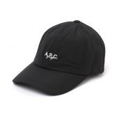 A.P.C.-GOLF-Simon-Padding-キャップ-Black-168x168