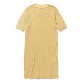AURALEE-Women-SUPER-HIGH-GAUGE-SHEER-RIB-TEE-レディース-Mustard-168x168
