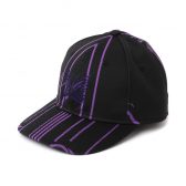Baseball-Cap-Poly-Jacquard-Black-Needles-168x168