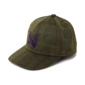 Baseball-Cap-Poly-Jacquard-Olive-Needles-168x168
