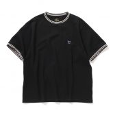 Needles-Ringer-Tee-Cotton-Pique-Black-168x168
