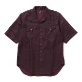 Needles-SS-Western-Shirt-Micro-Shadow-Plaid-Burgundy-168x168