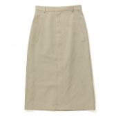 AURALEE-Women-WOOL-COTTON-LINEN-OX-SKIRT-レディース-Lime-Beige-168x168