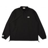WIND-AND-SEA-Relax-Fit-LS-Polo-Black-168x168