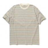 AURALEE-Men-GRADIENT-STRIPE-JERSEY-TEE-メンズ-Fade-Mint-Stripe-168x168