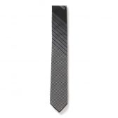 ENGINEERED-GARMENTS-Narrow-Tie-Multi-Pattern-Stripe-Jacquard-BlackGrey-168x168