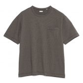 nanamica-Micro-Stripe-Pocket-Tee-Black-X-Gray-168x168