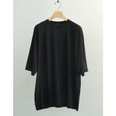 COMOLI-THIN-コットン-Tシャツ-Black-168x168