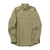 AURALEE-Men-FINX-LIGHT-WEATHER-CHAMBRAY-SHIRT-メンズ-Olive-Brown-Chambray-168x168