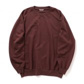 AURALEE-Men-SUPER-HIGH-GAUG-SWEAT-PO-メンズ-Burgundy-168x168
