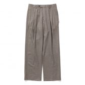 AURALEE-Men-SUPER-LIGHT-WOOL-TWO-TUCK-SLACKS-メンズ-Top-Brown-168x168