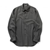 AURALEE-Women-SUPER-LIGHT-WOOL-SHIRT-レディース-Top-Charcoal-168x168