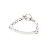 XOLO-JEWELRY-ID-Figaro-Link-Bracelet-6mm-Silver-925-168x168
