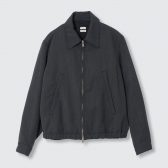 YOKE-Twisted-Gabadine-Zip-Blouson-Black-168x168
