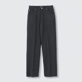 YOKE-Twisted-Gabardine-5P-Straight-Pants-Black-168x168