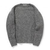 AURALEE-Men-LOW-GAUGE-HOMESPUN-TWEED-KNIT-PO-メンズ-Top-Charcoal-168x168