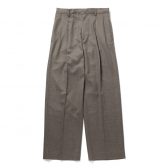AURALEE-Women-SUPER-LIGHT-WOOL-TWO-TUCK-SLACKS-レディース-Top-Brown-168x168