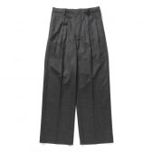 AURALEE-Women-SUPER-LIGHT-WOOL-TWO-TUCK-SLACKS-レディース-Top-Charcoal-168x168