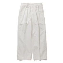 blurhmsROOTSTOCK / ブラームスルーツストック | Light oz Denim Military Trousers - Off
