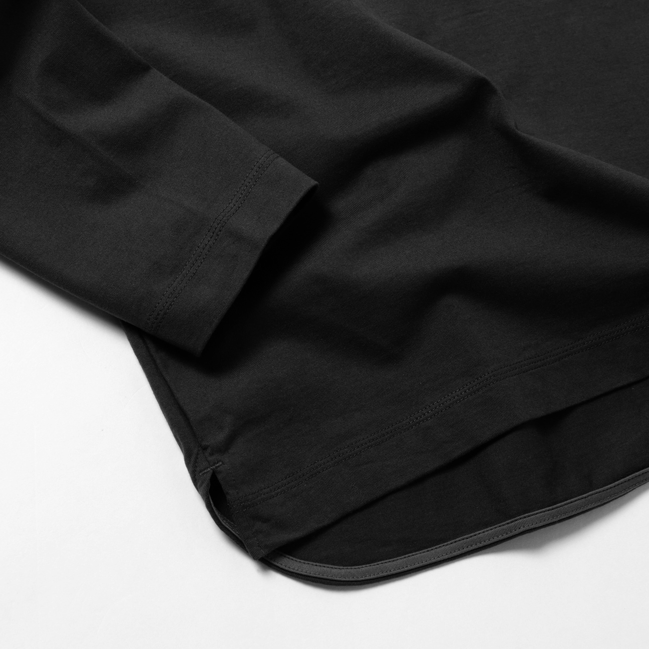 BIO TEE CREW-NECK (L/S) 首元