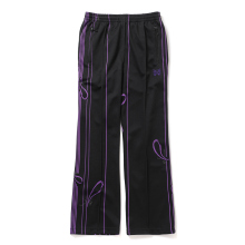 Needles / ニードルズ | Track Pant - Poly Jacquard - Black