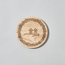 ....... RESEARCH | Anarcho Cups - 092 Wood Lid (for Cup & Mug) - Beige