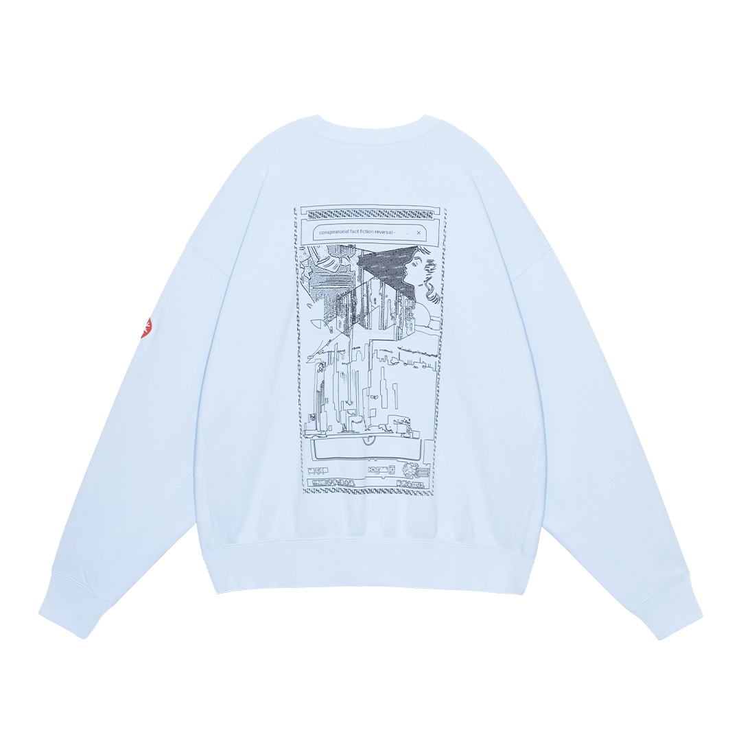 MD Ostension CREW NECK 背面