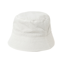 AURALEE / オーラリー | GARMENT-DYED FINX CHINO BUCKET HAT MADE BY KIJIMA TAKAYUKI (メンズ) - White