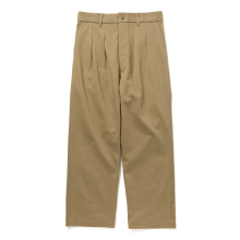 FUJITO / フジト | 2 Tuck Trousers - Beige