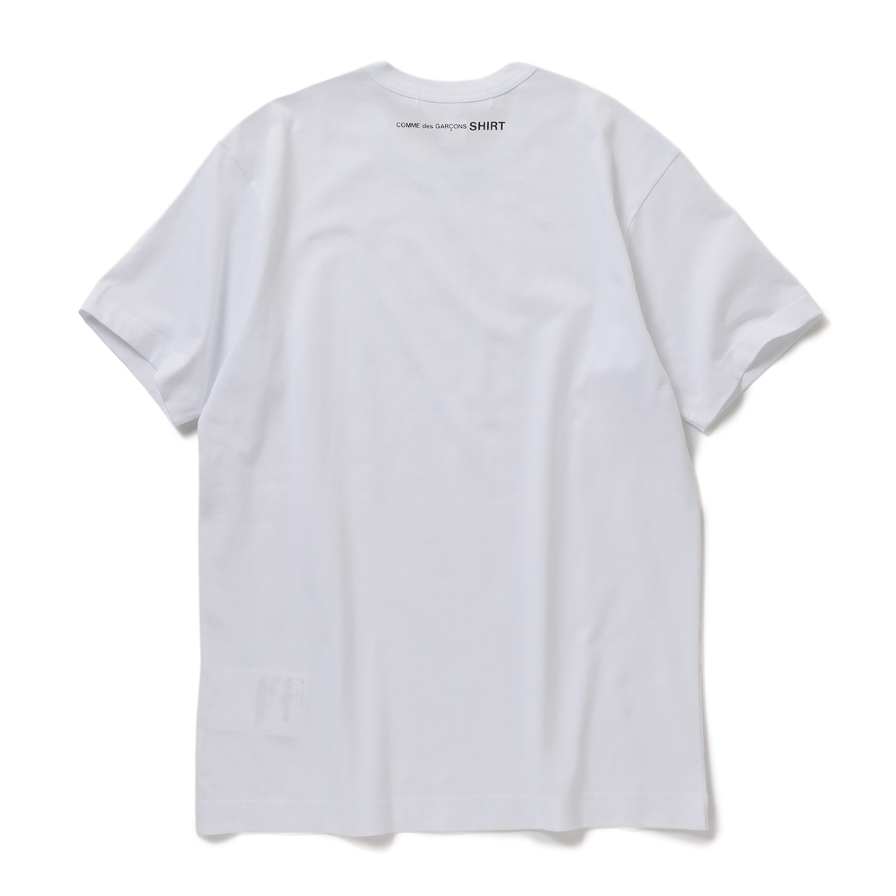 cotton jersey / T-SHIRT printed CdG SHIRT logo on back