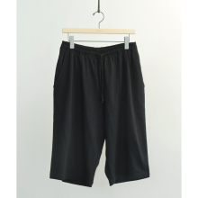 COMOLI / コモリ | コットンメッシュ ショーツ - Black
