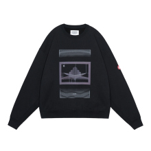 C.E / シーイー | AS Cdisc2_1 CREW NECK - Black