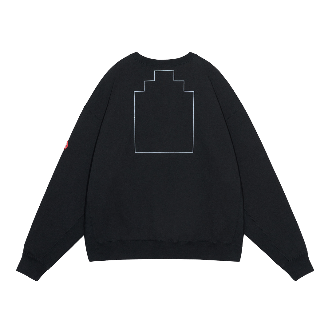 AS Cdisc2_1 CREW NECK 背面