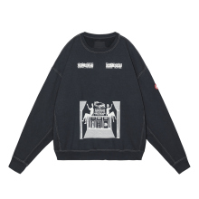 C.E / シーイー | OVERDYE MD MACHINES CREW NECK - Black
