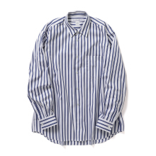 COMME des GARCONS SHIRT | FOREVER / Wide Classic - yarn dyed cotton stripe poplin - Stripe 117