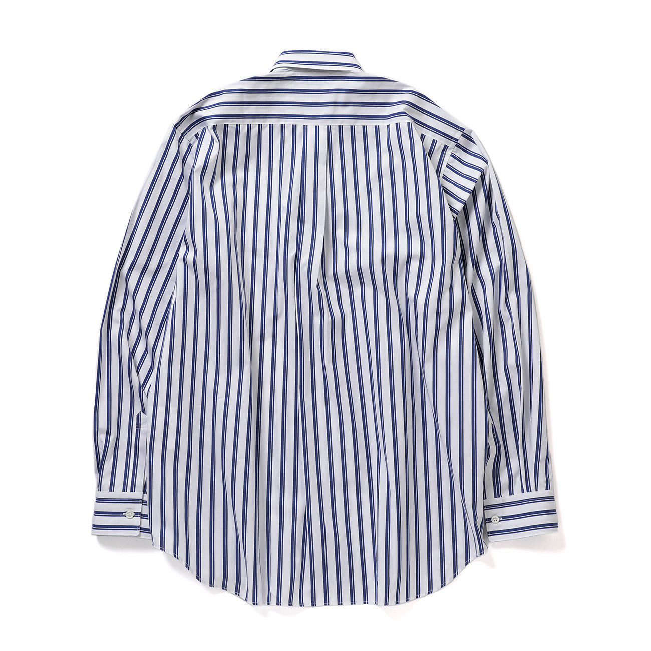 FOREVER / Wide Classic - yarn dyed cotton stripe poplin - Stripe 117 袖口