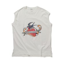 RhodolirioN / ロドリリオン | Printed Tattoo Tee - White