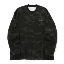 S.F.C Stripes For Creative / エスエフシー | THERMAL OG CAMO LS TEE - Black Camo