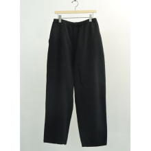 COMOLI / コモリ | コットン裏毛 パンツ - Black