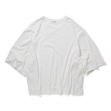 INSCRIRE / アンスクリア | Wide Sleeve Tee - White