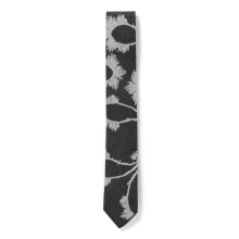 ENGINEERED GARMENTS / エンジニアドガーメンツ | Narrow Tie - CP Paisley Jacquard - Black/Grey