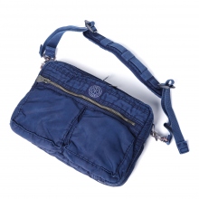 Porter Classic / ポータークラシック | SUPER NYLON SHOULDER BAG M - Blue