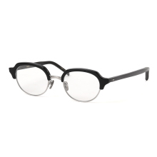kearny / カーニー | uhuy - Black × Silver / lens Clear