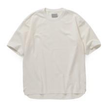 CURLY / カーリー | BASIC COTTON CREW-NECK TEE - White