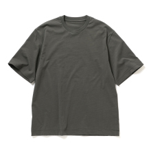 KANEMASA PHIL. / カネマサフィル | 36G High Twist SS Tee - Charcoal