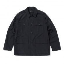 COMOLI / コモリ | サファリシャツ - Navy