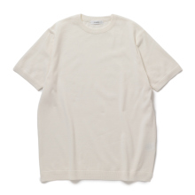 FUJITO / フジト | C/N Knit T-Shirt - White