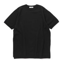 FUJITO / フジト | C/N Knit T-Shirt - Black