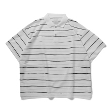 S.F.C Stripes For Creative / エスエフシー | SIDE STRIPE BIG POLO - White
